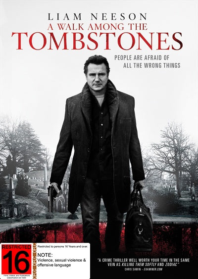WALK AMONG THE TOMBSTONES A - DVD VG