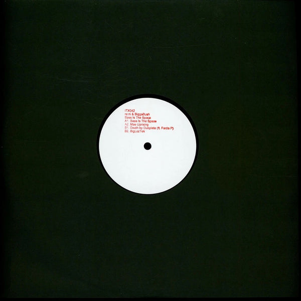 RENI & BIGGABUSH-BASS IS THE SPACE 12" VINYL *NEW*