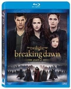 TWILIGHT:BREAKING DAWN PART 2 BLURAY VG+