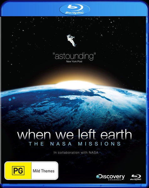 WHEN WE LEFT EARTH - THE NASA MISSIONS 4BLURAY VG+