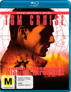 MISSION IMPOSSIBLE BLURAY VG+