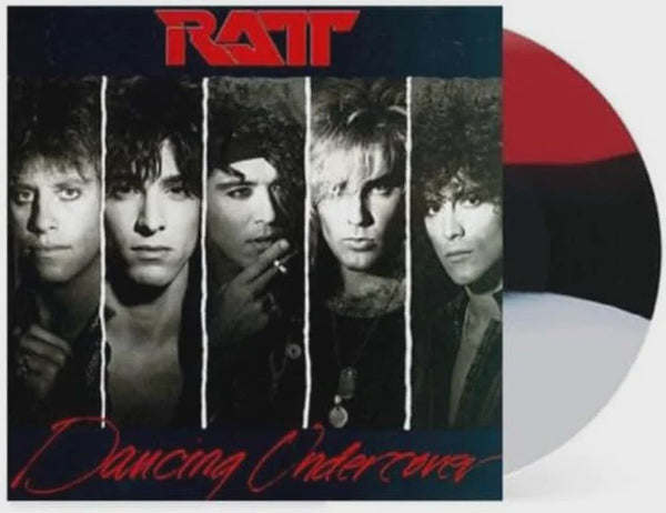 RATT-DANCING UNDERCOVER RED/BLACK/WHITE VINYL LP *NEW*