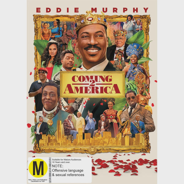 COMING 2 AMERICA- DVD NM