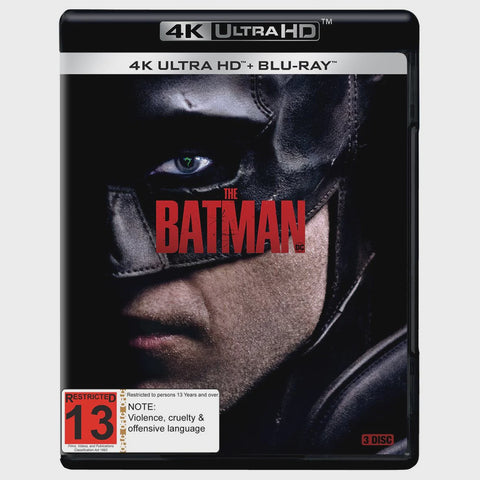 BATMAN THE-4K ULTRA HD + 2BLU-RAY M