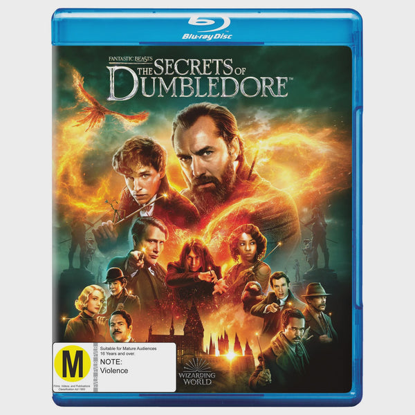 SECRETS OF DUMBLEDORE- BLURAY NM