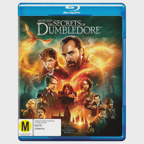 SECRETS OF DUMBLEDORE- BLURAY NM