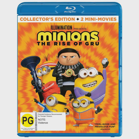 MINIONS THE RISE OF GRU-BLURAY M