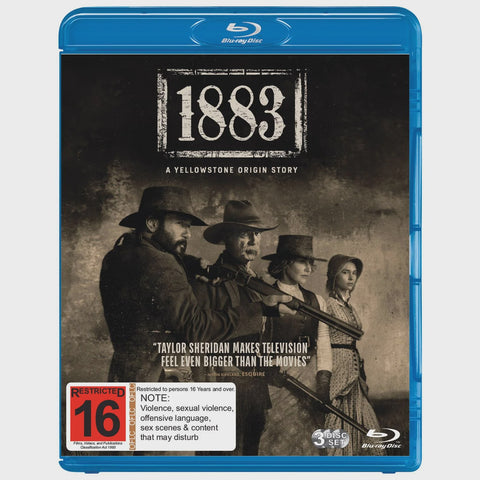 1883 A YELLOWSTONE ORIGIN STORY- 3BLURAY NM