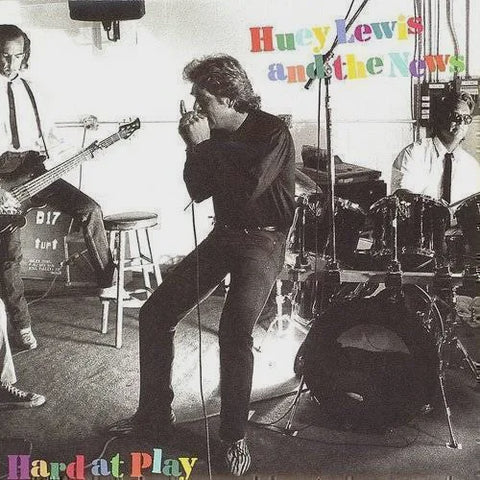 LEWIS HUEY & THE NEWS-HARD AT PLAY VG