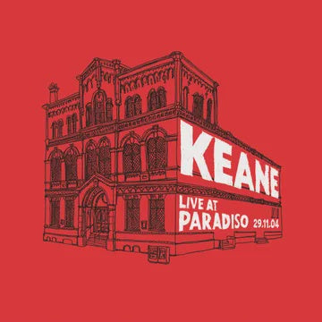 KEANE-LIVE AT PARADISO 29.11.04 RED/ WHITE VINYL 2LP *NEW*