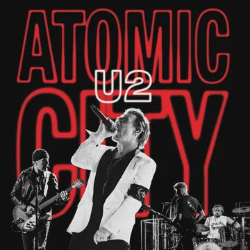 U2-ATOMIC CITY (U2/UV LIVE AT SPHERE, LAS VEGAS) RED VINYL 10" *NEW*