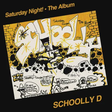 SCHOOLLY D-SATURDAY NIGHT! THE ALBUM LEMON PEPPER VINYL LP *NEW*