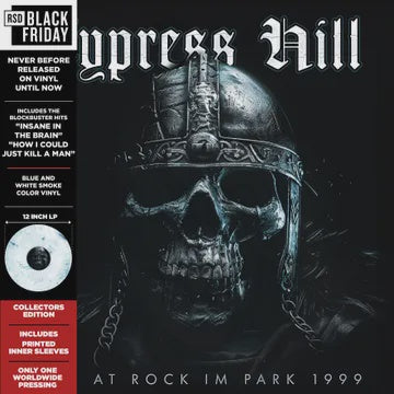 CYPRESS HILL-LIVE AT ROCK IM PARK 1999 BLUE/ WHITE SMOKE VINYL LP *NEW*