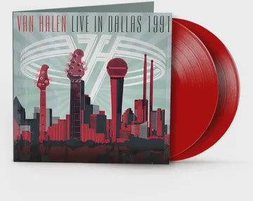 VAN HALEN-LIVE IN DALLAS 1991 RED VINYL 2LP *NEW*