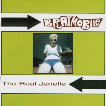 BRATMOBILE-THE REAL JANELLE LIME GREEN VINYL LP *NEW*