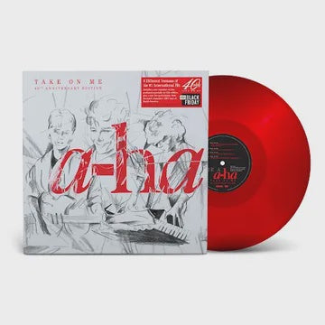 A-HA-TAKE ON ME 40TH ANNIVERSARY RED VINYL 12" EP *NEW*