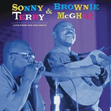 TERRY SONNY & BROWNIE MCGHEE-LIVE FROM THE ASG GROVE GRAPE VINYL LP *NEW*