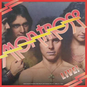 MONTROSE-LIVE! RED VINYL LP *NEW*
