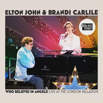 JOHN ELTON & BRANDI CARLISLE-WHO BELIEVES IN ANGELS? LP *NEW*
