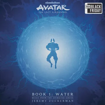 AVATAR THE LAST AIRBENDER BOOK 1: WATER OST-JEREMY ZUCKERMAN BLUE VINYL 2LP *NEW*