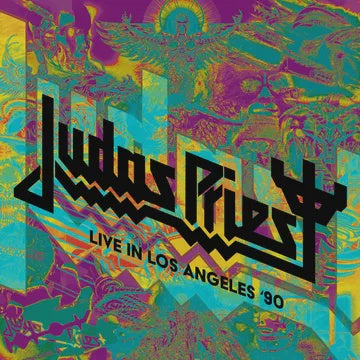 JUDAS PRIEST-LOS ANGELES '90 PURPLE VINYL LP *NEW*