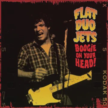 FLAT DUO JETS-BOOGIE ON YOUR HEAD ROSE SPLATTER VINYL LP *NEW*