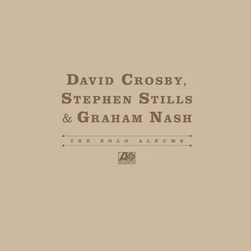 CROSBY, STILLS & NASH-THE SOLO ALBUMS 4LP BOX SET *NEW*
