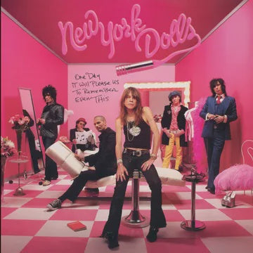 NEW YORK DOLLS-ONE DAY IT WILL PLEASE US TO REMEMBER CLEAR VINYL 2LP *NEW*