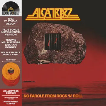 ALCATRAZZ-NO PAROLE FROM ROCK 'N' ROLL RED/ BLACK SPLATTER VINYL 2LP *NEW*