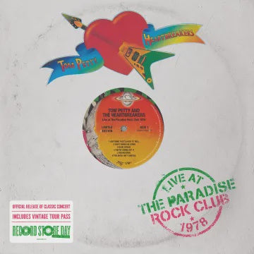PETTY TOM AND THE HEARTBREAKERS-LIVE AT PARADISE CLUB 1978 CLEARE/ PINK / GREEN SPLATTER VINYL LP *NEW*