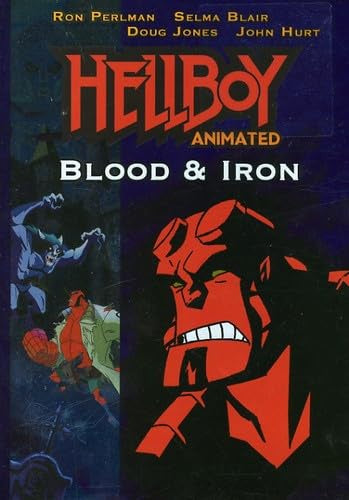 HELLBOY ANIMATED: BLOOD & IRON-DVD NM