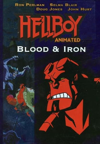 HELLBOY ANIMATED: BLOOD & IRON-DVD NM