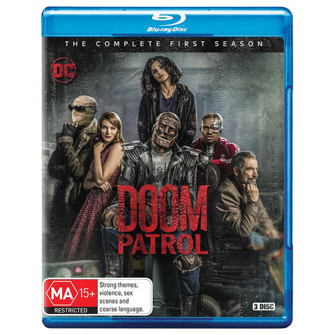 DOOM PATROL-COMPLETE FIRST SEASON 3BLURAY NM