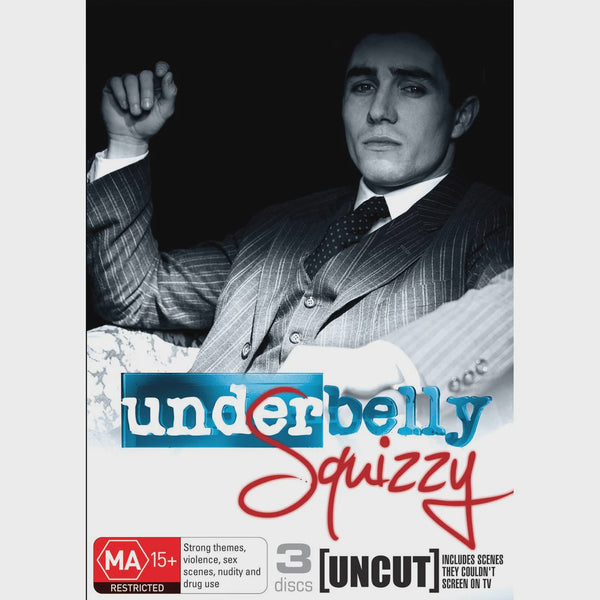 UNDERBELLY SQUIZZY (UNCUT) (SERIES 6)-3DVD VG+