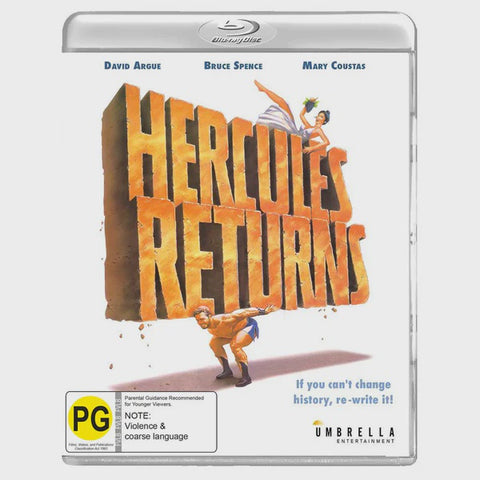 HERCULES RETURNS-BLURAY NM