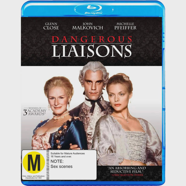 DANGEROUS LIAISONS-BLURAY NM