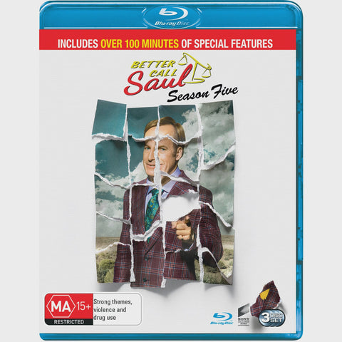 BETTER CALL SAUL SEASON 5-  3BLURAY VG+