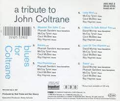 BLUES FOR COLTRANE-VARIOUS ARTISTS CD VG