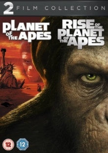 PLANET OF THE APES/RISE OF THE PLANET OF THE APES REGION 2  -  2DVD NM