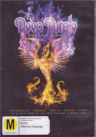 DEEP PURPLE-PHOENIX RISING DVD NM