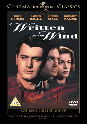 WRITTEN ON THE WIND-DVD NM
