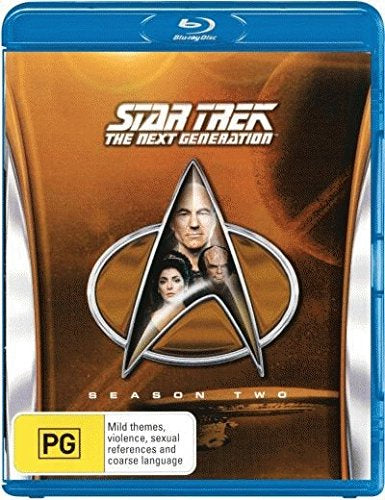 STAR TREK-THE NEXT GENERATION SEASON 2 5BLURAY VG