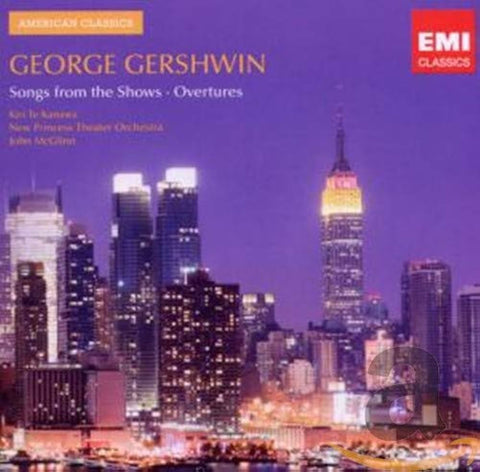 GERSHWIN GEORGE-SONGS FROM THE SHOWS: OVERTURES CD VG