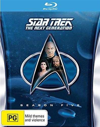 STAR TREK-THE NEXT GENERATION SEASON 5 6BLURAY VG