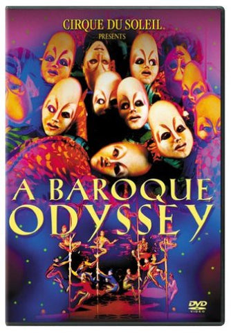 CIRQUE DU SOLEIL - A BAROQUE ODYSSEY REGION 1 DVD NM