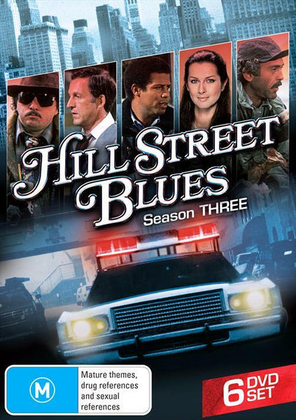 HILL STREET BLUES-SEASON THREE 6DVD VG+