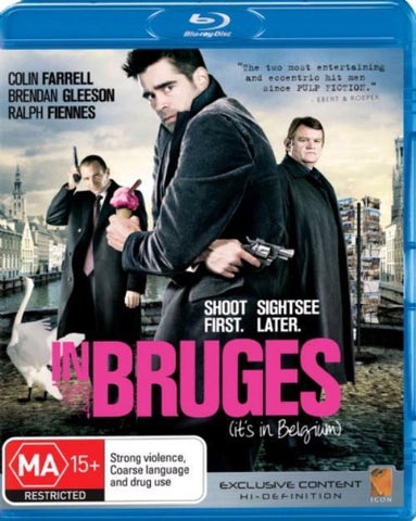 IN BRUGES- BLURAY VG+