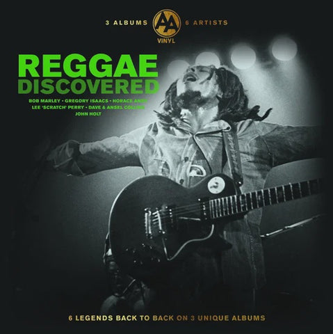 REGGAE DISCOVERED-VARIOUS ARTISTS 3LP EX COVER VG+