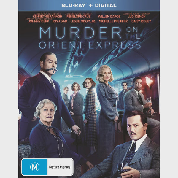 MURDER ON THE ORIENT EXPRESS- BLURAY VG+