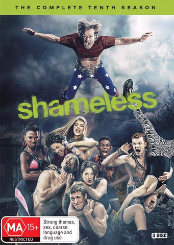 SHAMELESS- COMPLETE TENTH SEASON NTSC FORMAT3DVD VG+